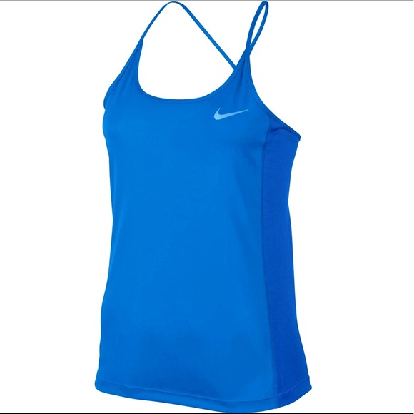 EUC Nike Women Dri-Fit Miler Racerback Tank Shirt Top Size Small S Run